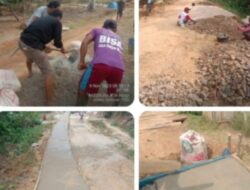 Penghujan Tiba Jalan Di Way Haru Becek Tak Ubahnya Seperti Sawah 