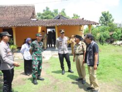 Forkopimda Magetan Tinjau Lokasi dan Berikan Bantuan Kepada Korban Bencana Puting Beliung di Desa Simbatan