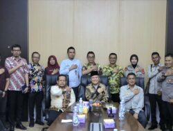 Drs. Kusuma Riyadi, M.M. Menerima Tim Assessment Center Polda Lampung