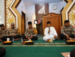 Polres Magetan Gelar Pengajian Rutin dan Santunan Anak Yatim di Masjid Shirratal Mustaqim