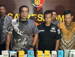 Polres Magetan Tangkap Pelaku Pembobol Konter HP, Kerugian Capai Ratusan Juta