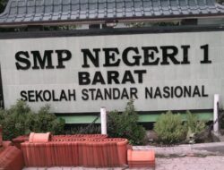 “Miris” Beberapa Komponen Dana Bos SMPN 1 BARAT Diduga Digelembungkan 