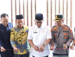 Ardito Wijaya Resmikan Gedung Tatag Trawang Tungga Polres Lamteng