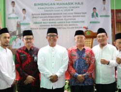 Ardito Wijaya Membuka Bimbingan Manasik Haji Kabupaten Lamteng